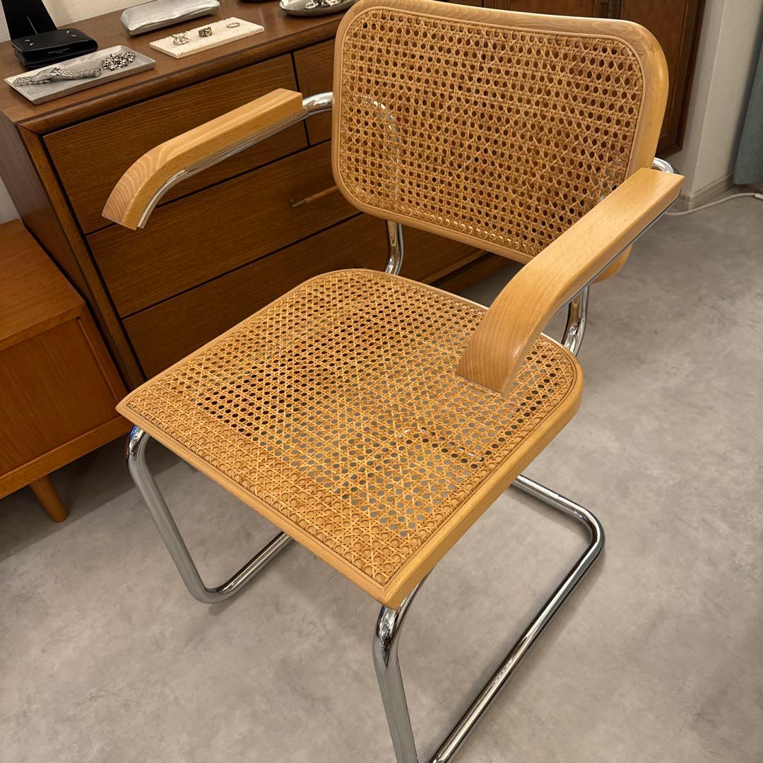 knoll CESCA CHAIR チェスカチェア　ライトビーチ　アーム