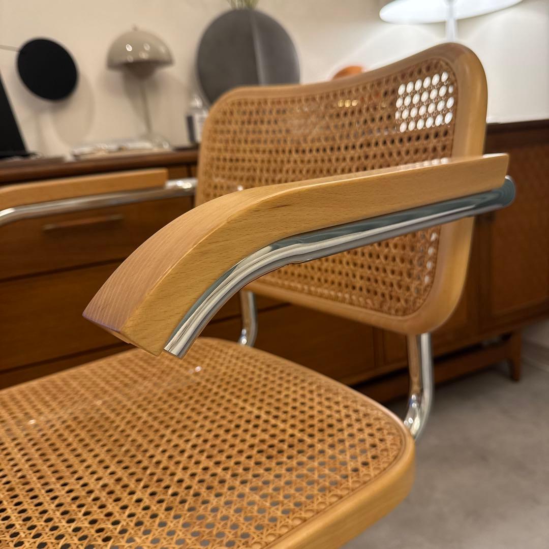 knoll CESCA CHAIR チェスカチェア　ライトビーチ　アーム