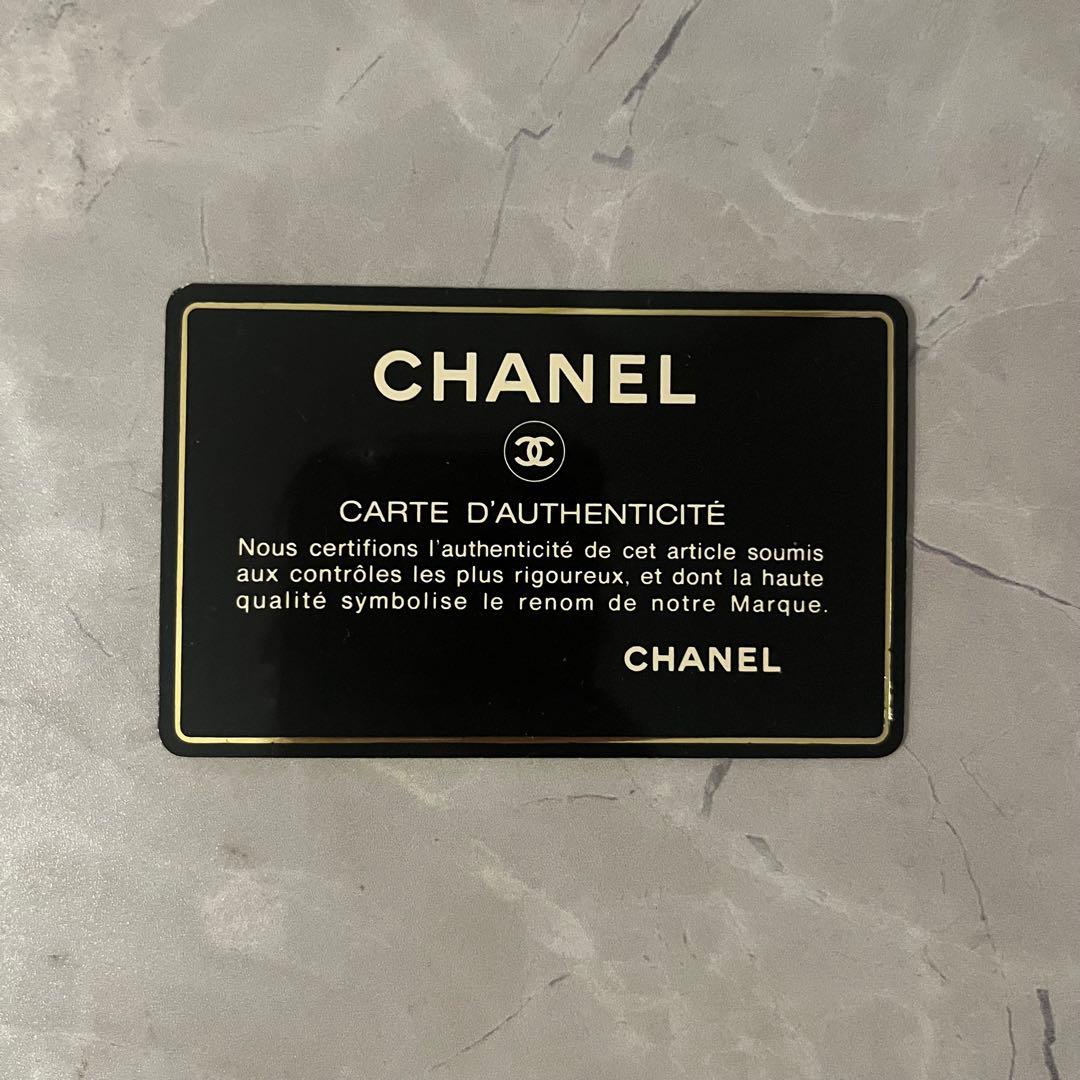 CHANEL シャネル ヴィンテージ　キャビアスキン　ボストンバッグ