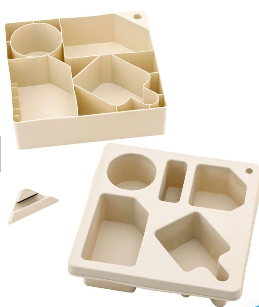 【新品】　3COINS　だら活　スマホスタンド付きマルチトレイ　2個セット