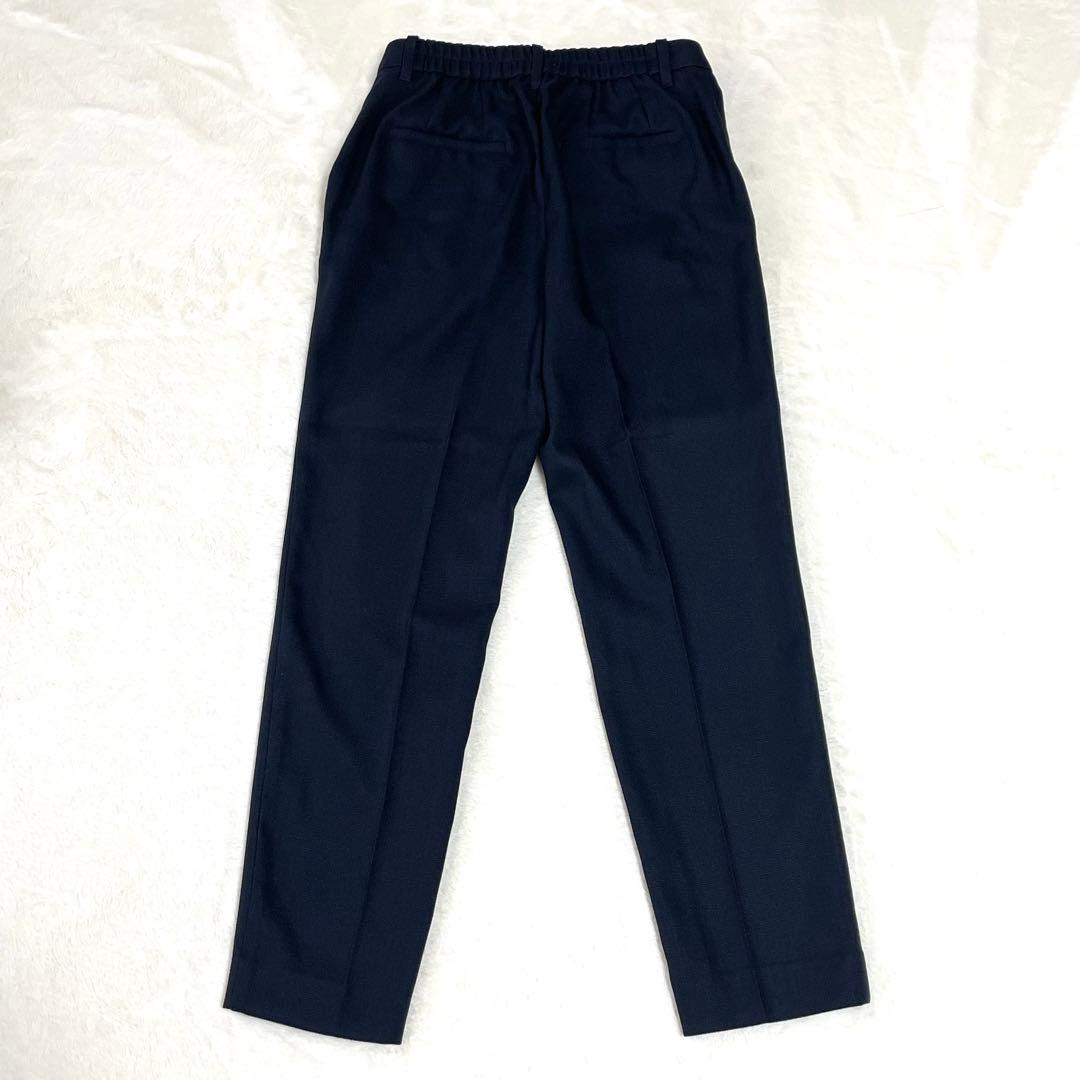 美品 PLST プラステ　ノーカラー　セットアップ　パンツスーツ　カノコ生地 M