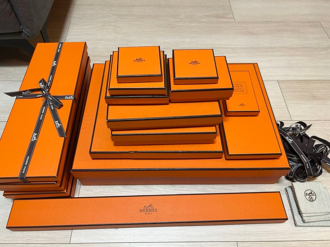 エルメス HERMES 空箱 まとめ売り 17点