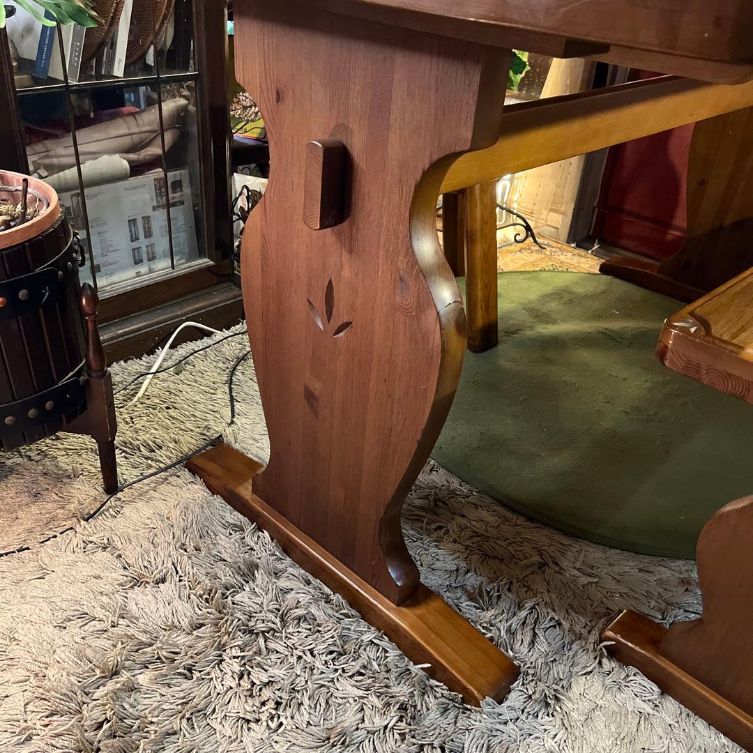 90’s ヴィンテージ パインソリッド　テーブル