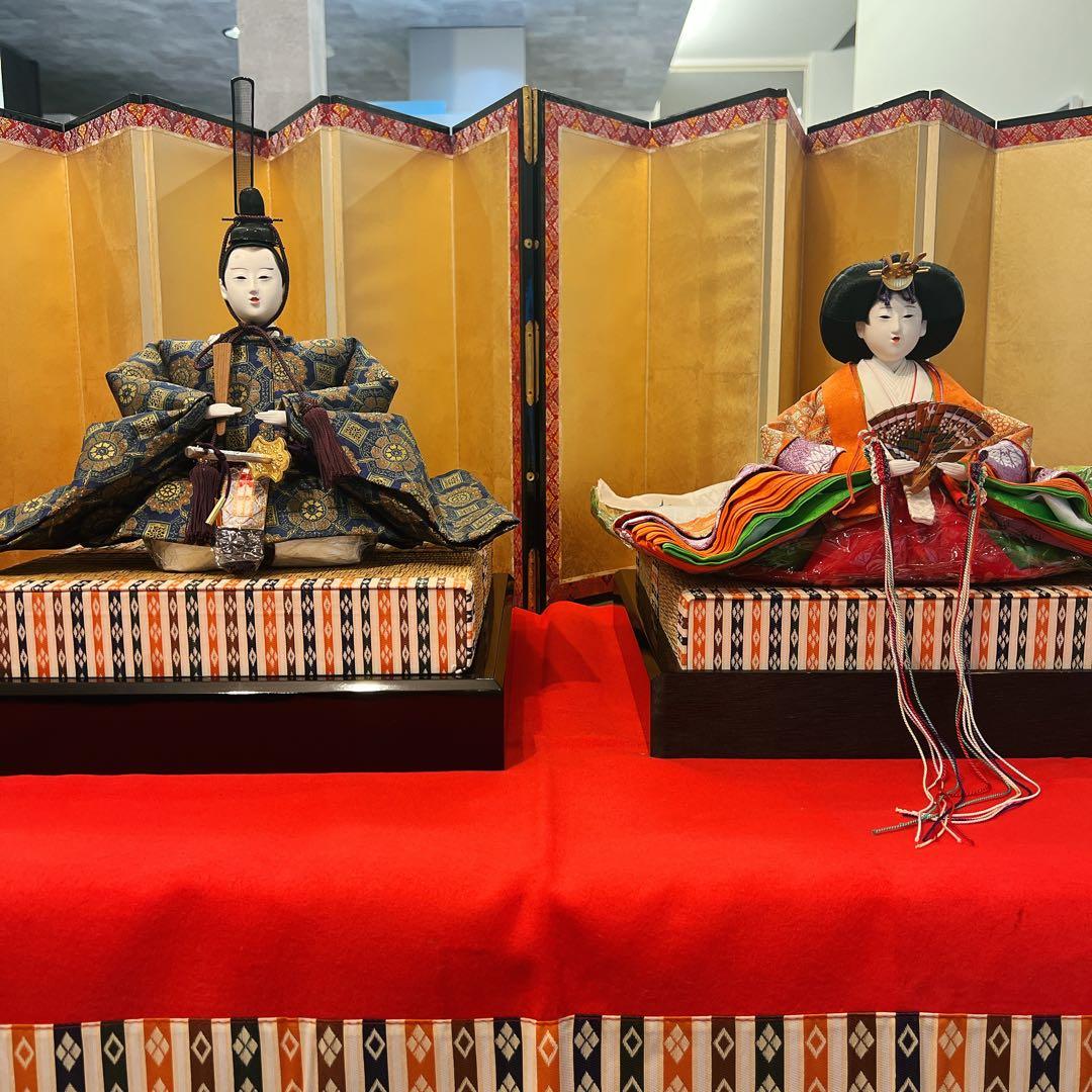 極美品　おひなさま　親王飾り　雛人形　極上品