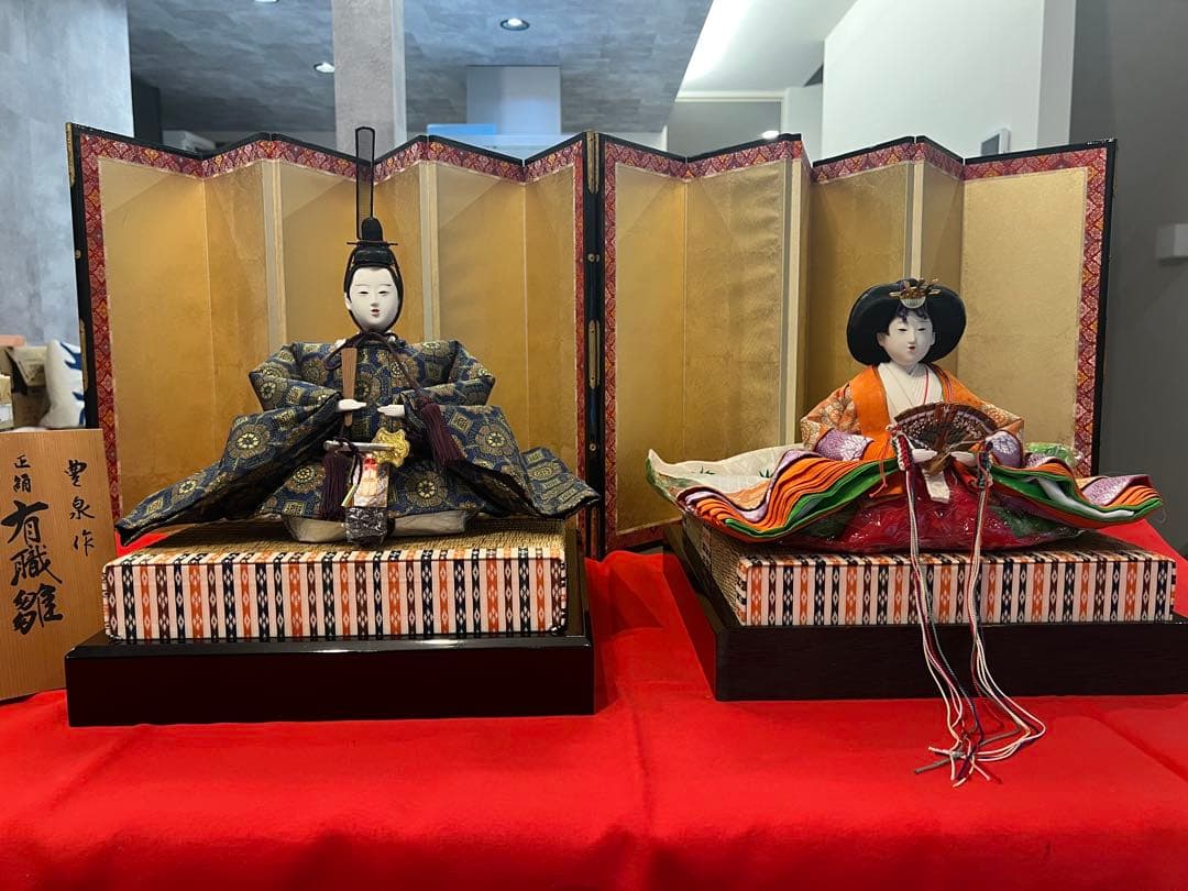 極美品　おひなさま　親王飾り　雛人形　極上品