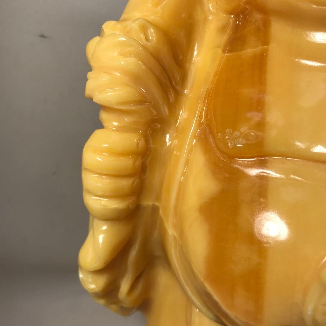 金運招来　金運　布袋様　天然石　オニックス　縁起物　インテリア　未使用　特大