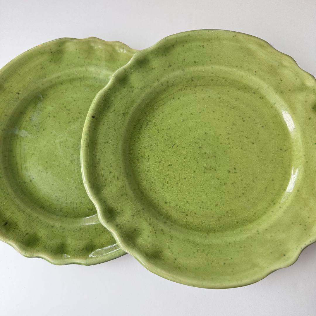 フランスヴィンテージ　南仏ヴァロリス　ディナープレート