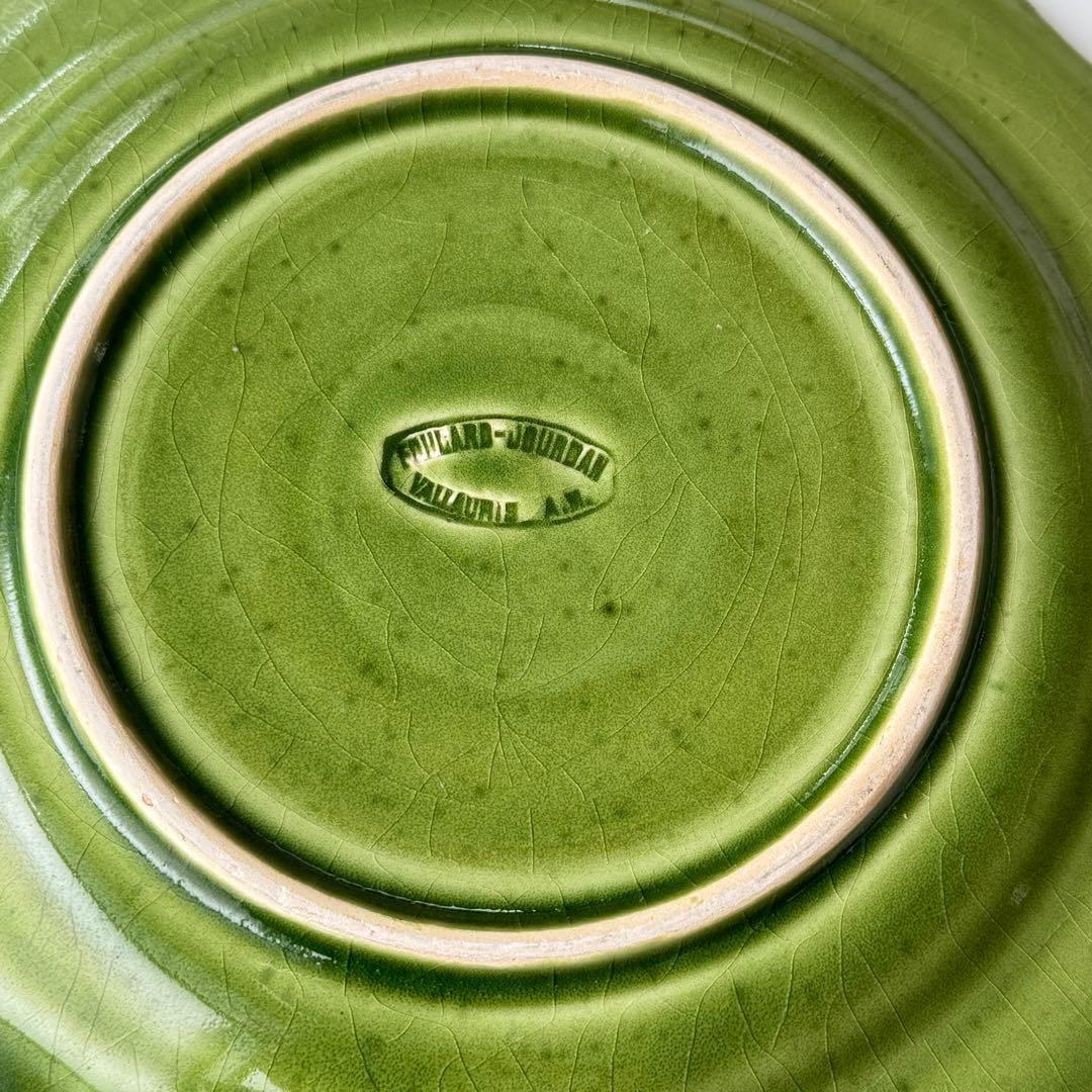 フランスヴィンテージ　南仏ヴァロリス　ディナープレート