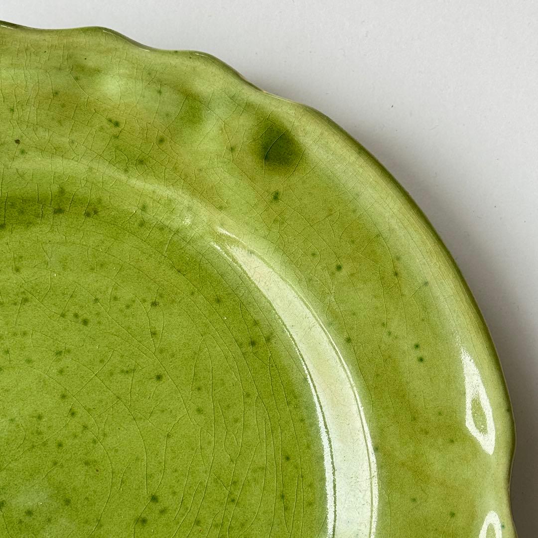 フランスヴィンテージ　南仏ヴァロリス　ディナープレート