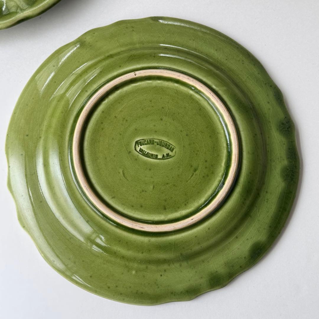 フランスヴィンテージ　南仏ヴァロリス　ディナープレート