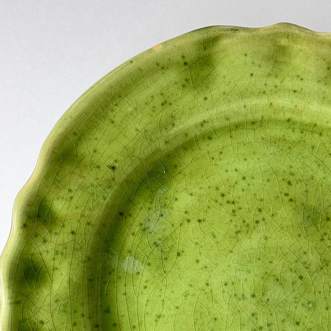 フランスヴィンテージ　南仏ヴァロリス　ディナープレート