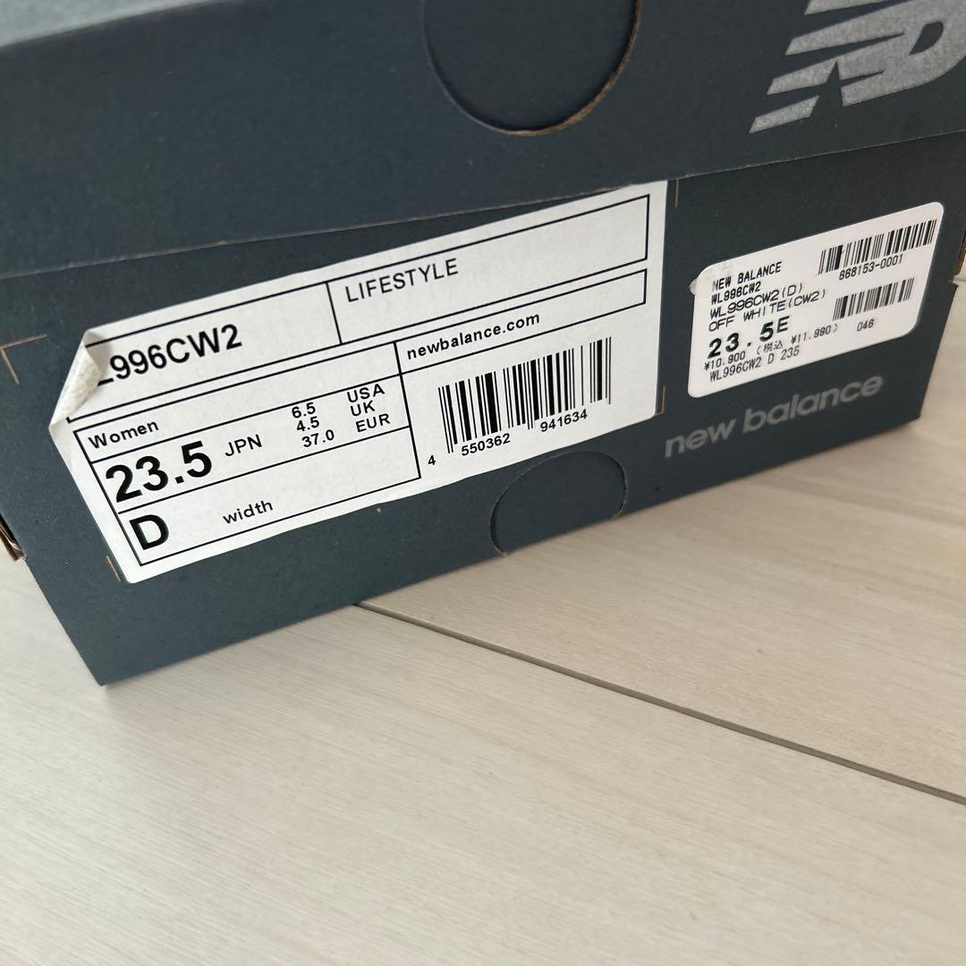 新品！ニューバランス　スニーカー996