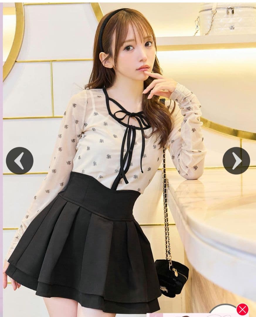 殿堂入り!!美脚になれるスカート♡（インナーパンツ付）