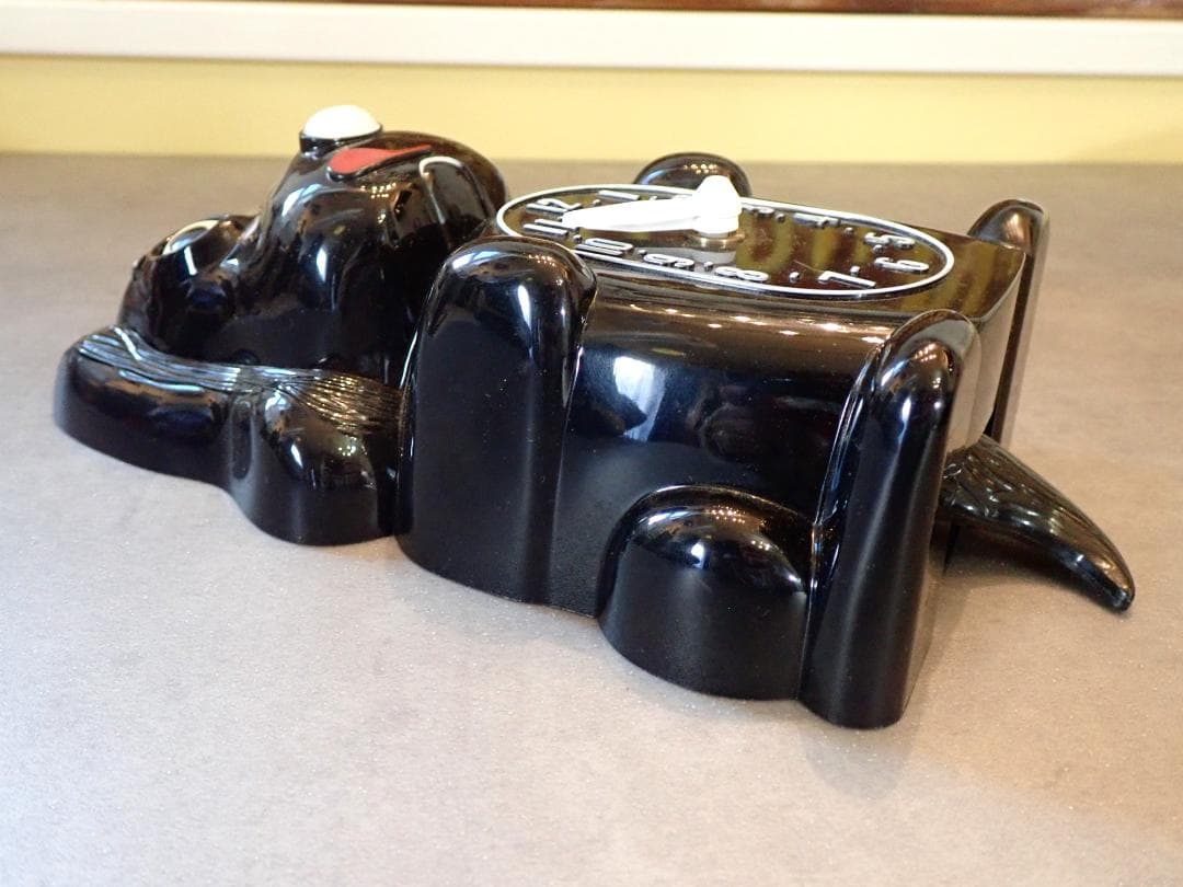 kit cat clock ビンテージ壁掛け時計(ジャンク品)キャット&ドック