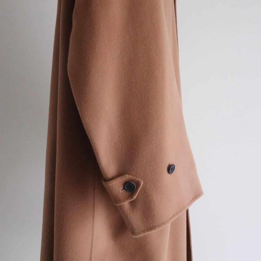 【極美品】La Boucle ウールビーバー　一枚袖　バルマカーンコート　3