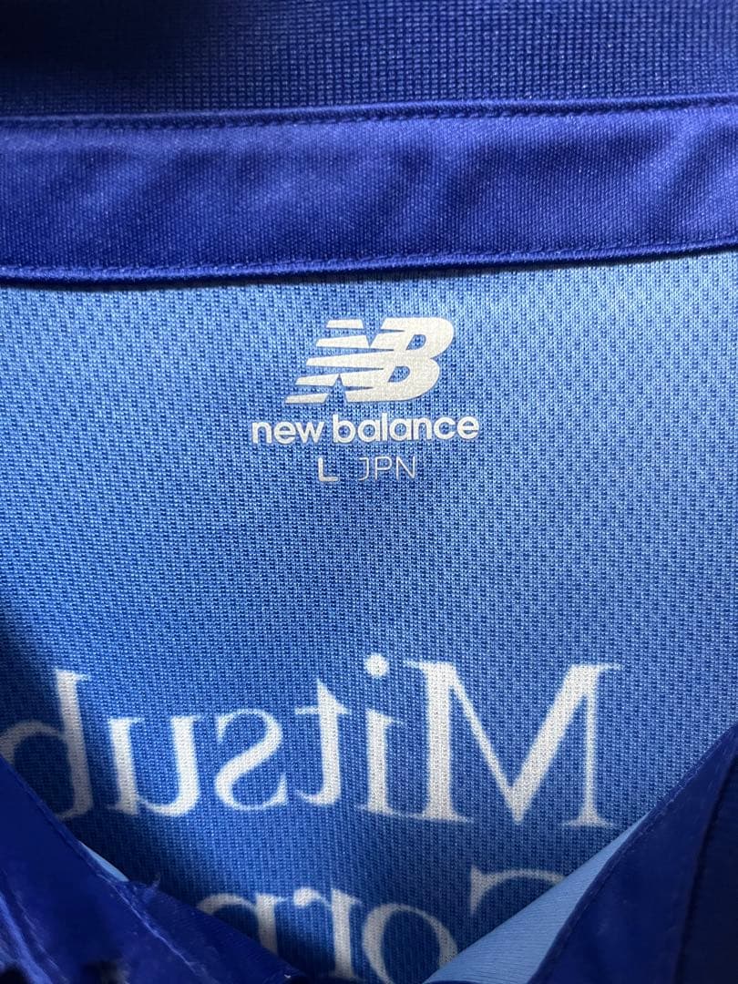 FC東京 New Balance 長袖ポロシャツ Lサイズ