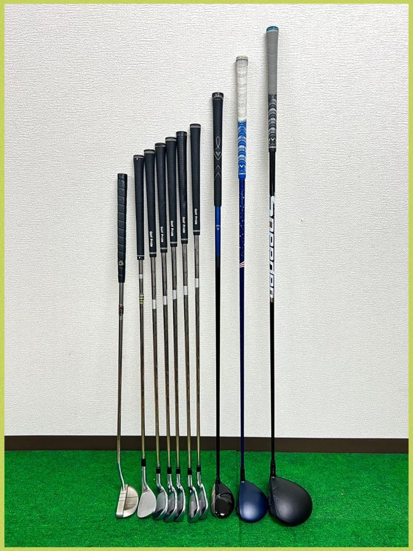 【レフティ】驚異の打ちやすさ！人気のキャロウェイ！XR ゴルフクラブセット