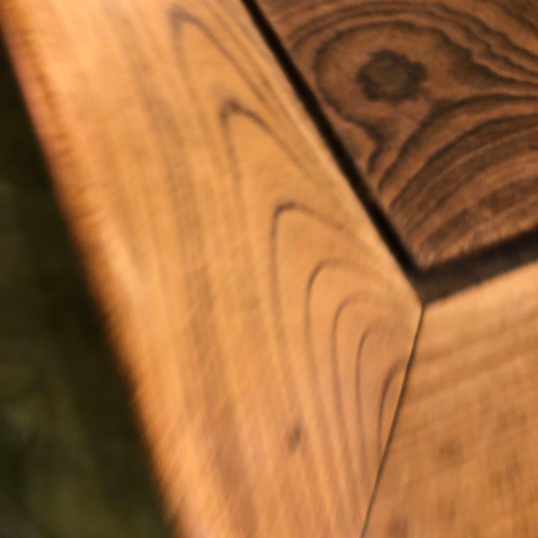 Sale 和骨董　国産アンティーク　栓無垢材　座卓　ちゃぶ台　リビングテーブル