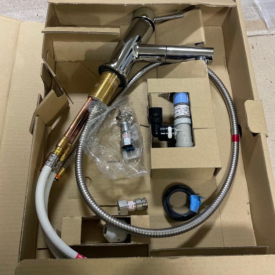 LIXIL シングルレバー混合水栓 E-845SYG