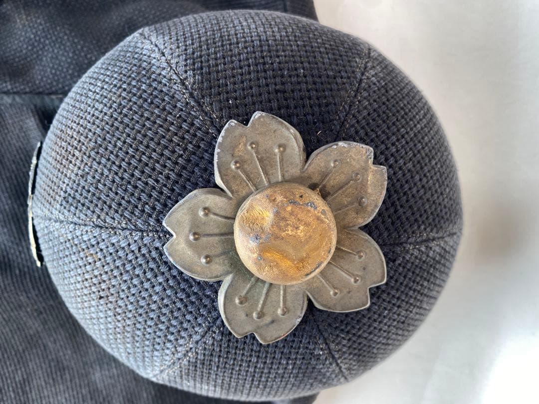 超レトロな横浜市　消防士ヘルメット