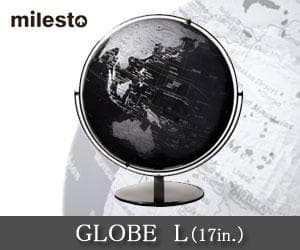 美品 milesto 地球儀 Lサイズ ミレスト GLOBE グローブ
