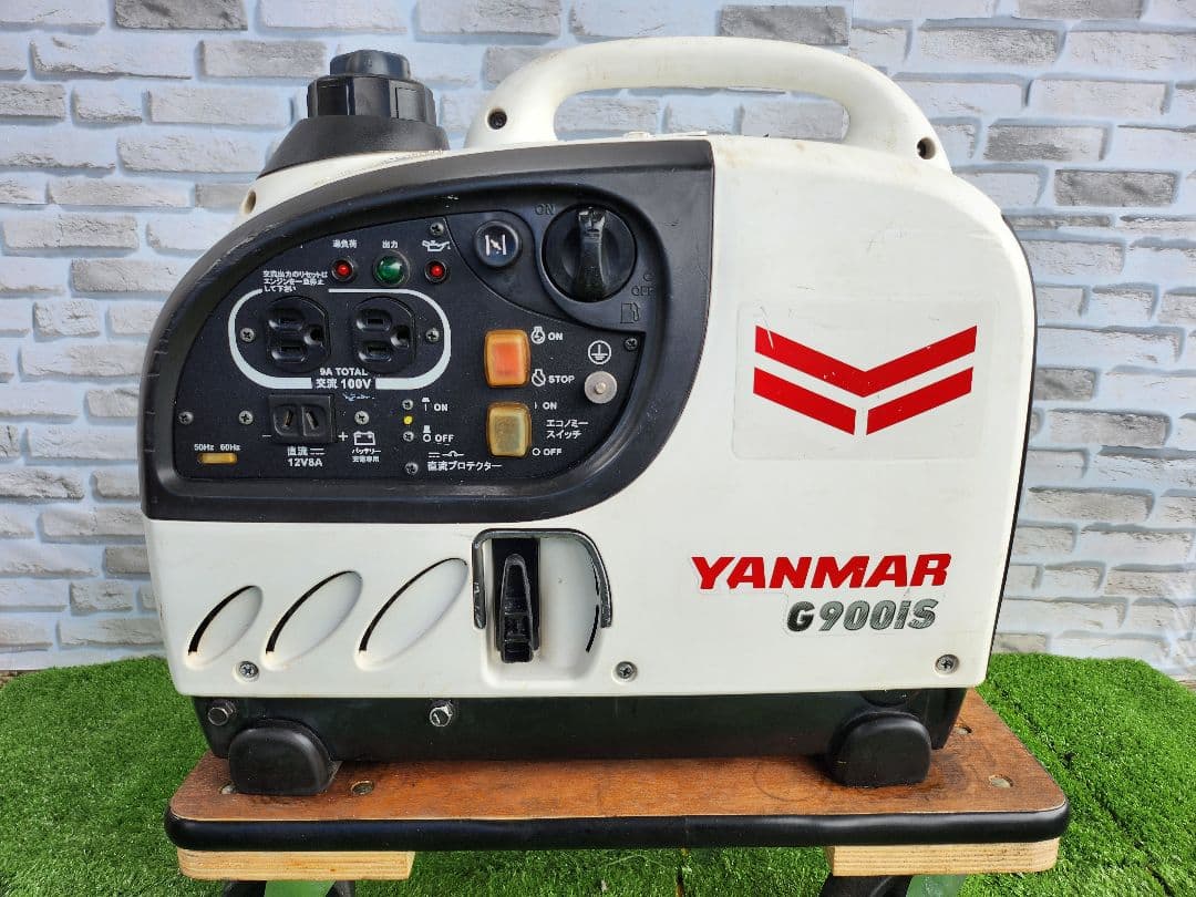 好調エンジン/14日保証付き YANMARインバーターG900IS2 発電機80