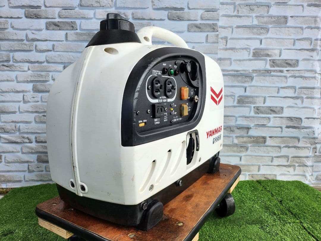 好調エンジン/14日保証付き YANMARインバーターG900IS2 発電機80