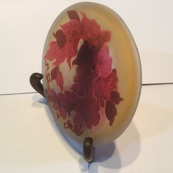 エミールガレ復刻版 新品 インテリア 飾り皿 食器 ハンドメイド ルーマニア製