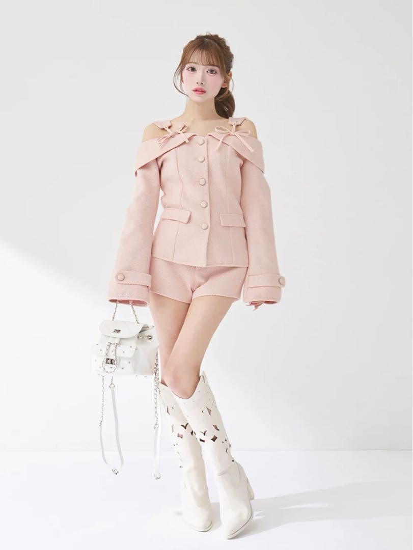 ♥️ダーリッチ　キルティングビジューミニリュック♥️