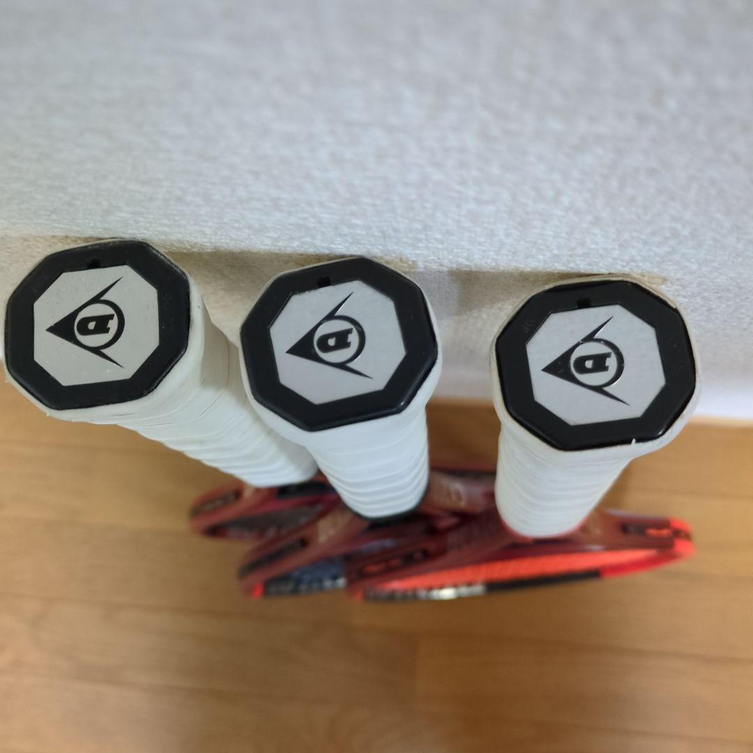 DUNLOP CX200 ラケット 3本セット バッグ付き