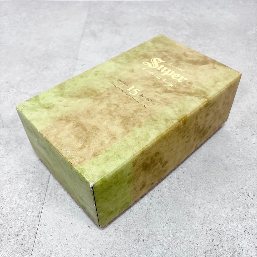 新品未開封 スーパーニッカ15年 NIKKA WHISKY 終売品 古酒