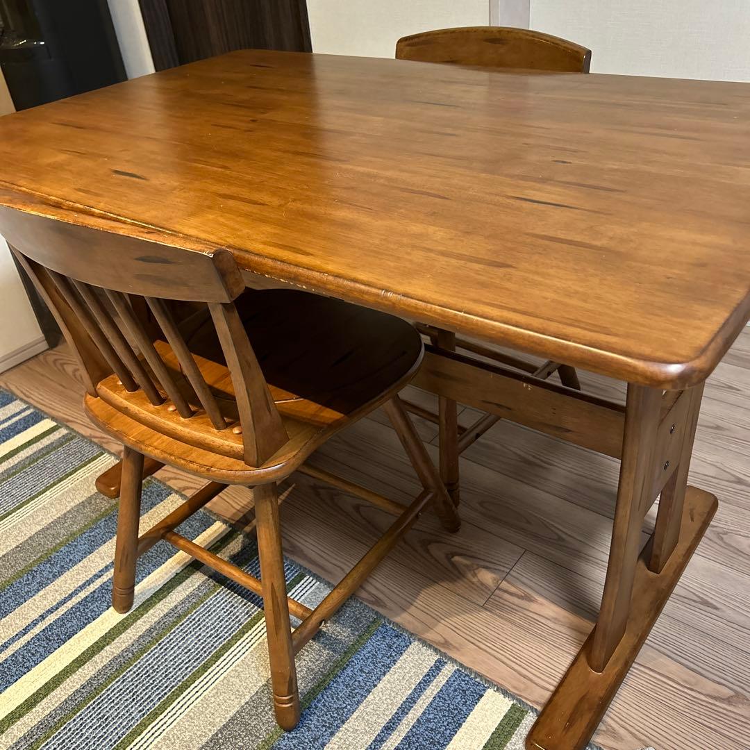 [直接引き取り限定] ニトリ　ダイニングテーブル・チェアーセット　ファンシー