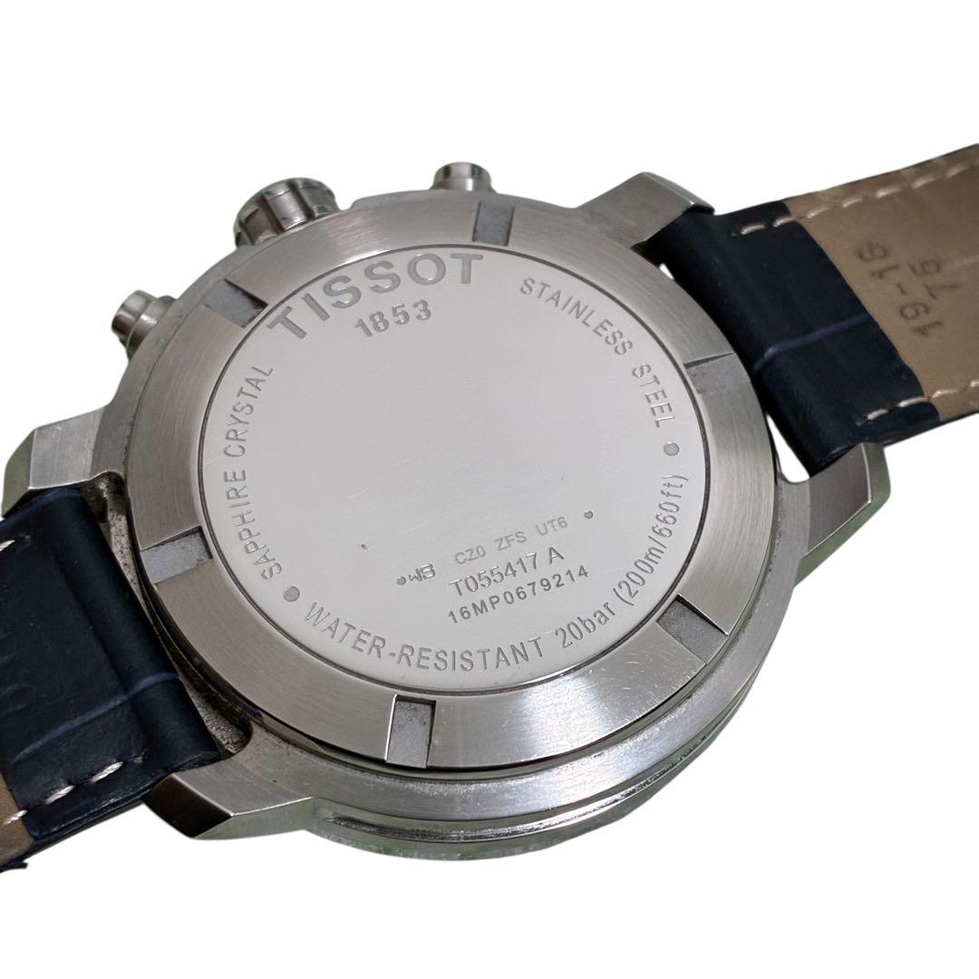 【美品】ティソ　Tスポーツ　トラディション　腕時計　クロノグラフ　メンズ