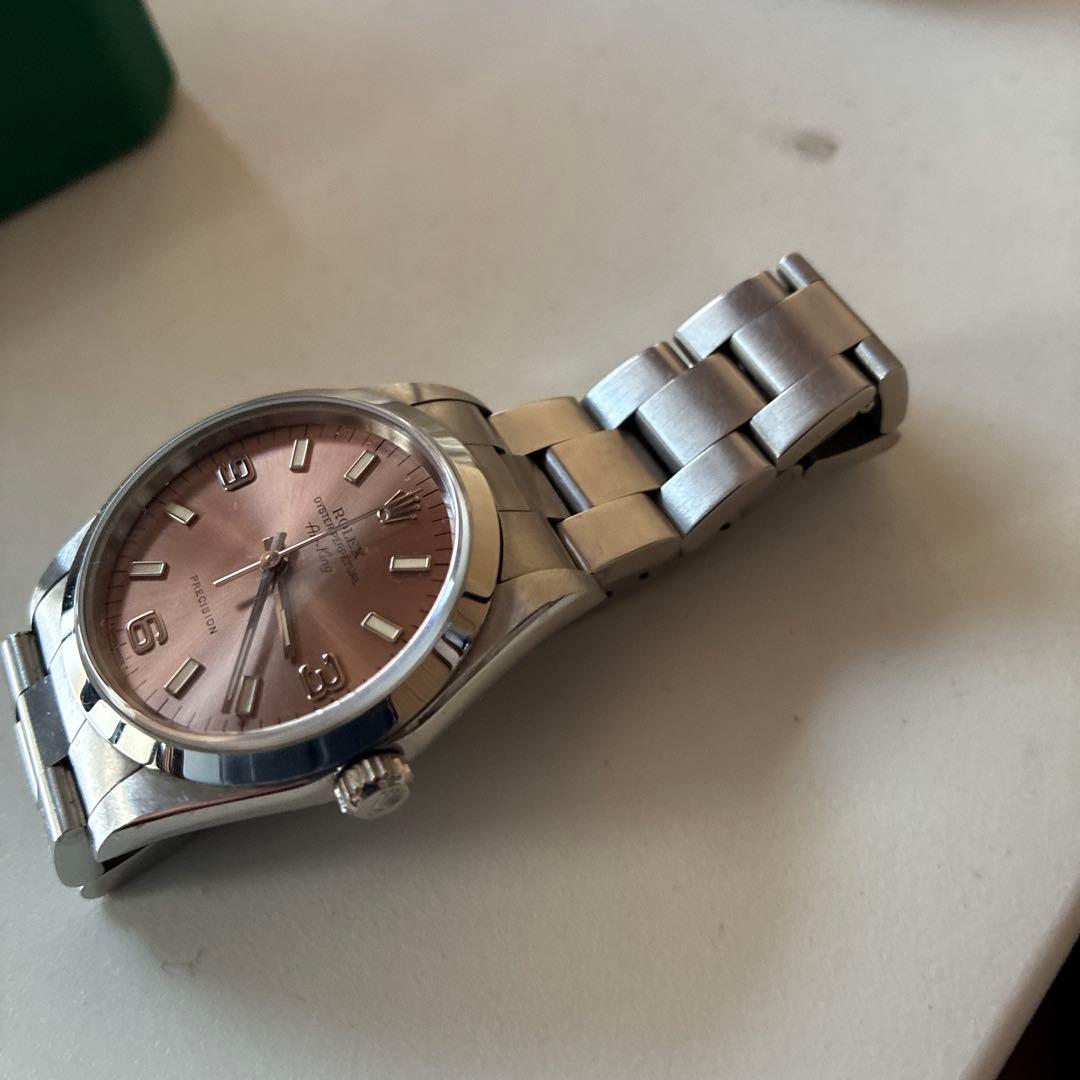 自動巻き ステンレススチール 時計 ローズゴールド