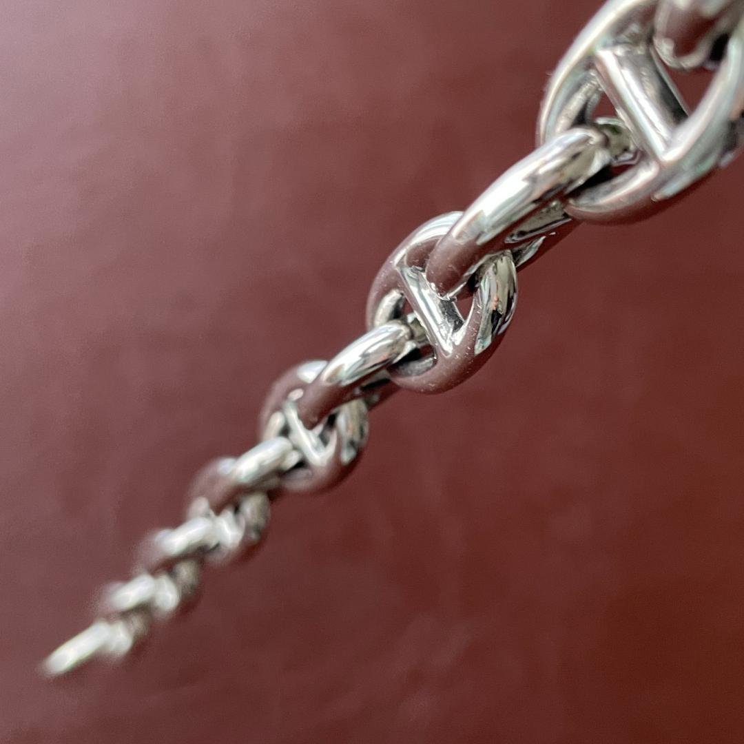 メンズ ブレスレット シルバー925 アンカーチェーン シェーヌダンクルデザイン