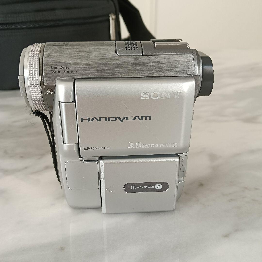 バッグ付きSONYハンディーカムDCR-PC350デジタルビデオカメラレコーダー