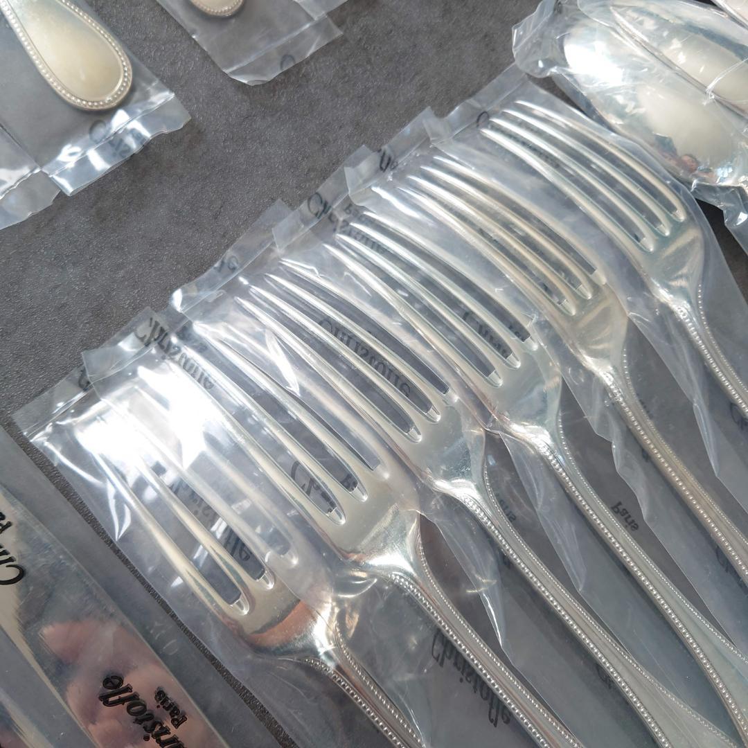 クリストフル パール 未開封 30点 箱付き