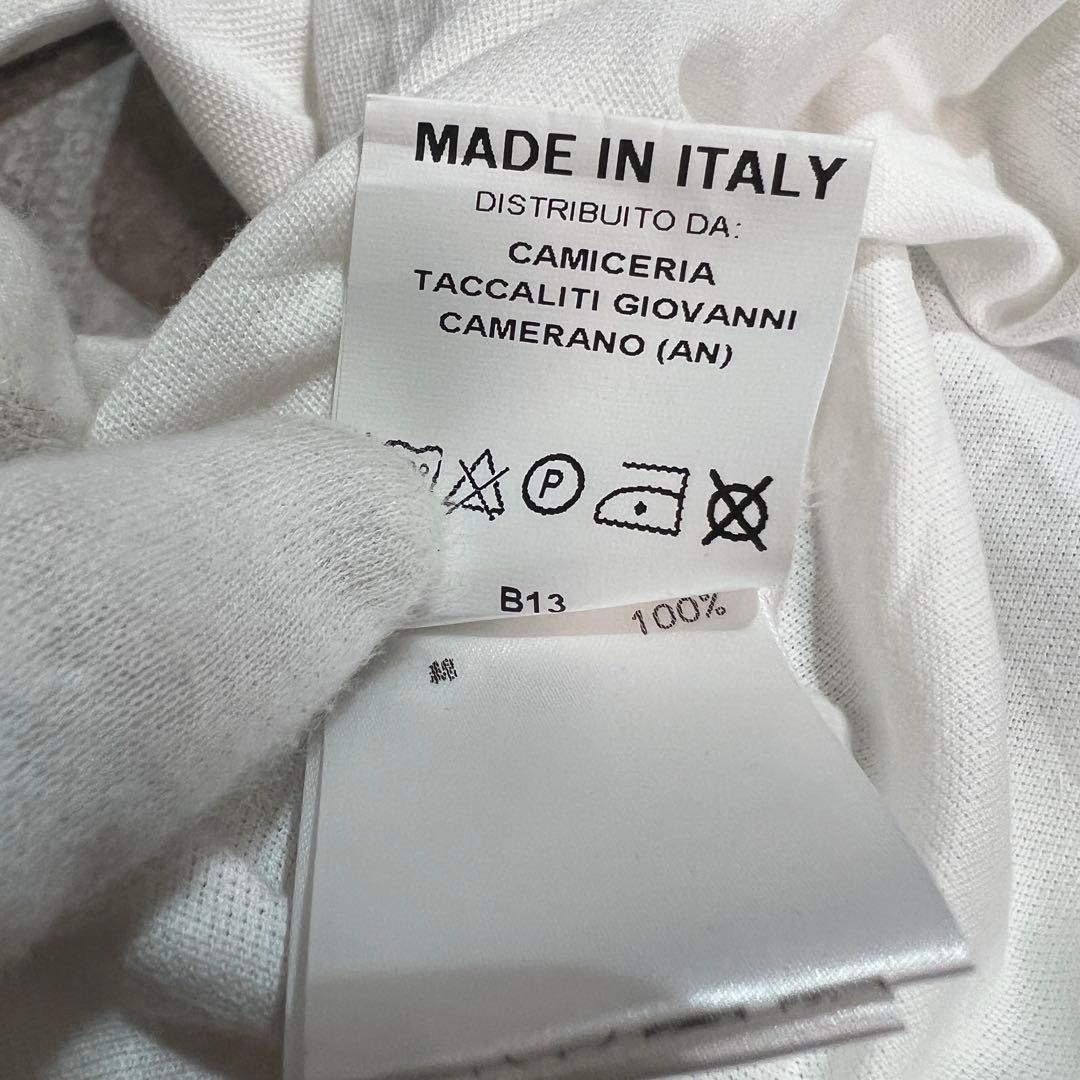 GUYROVER ギローバー カッタウェイ セミワイドカラー ホワイトイタリアL