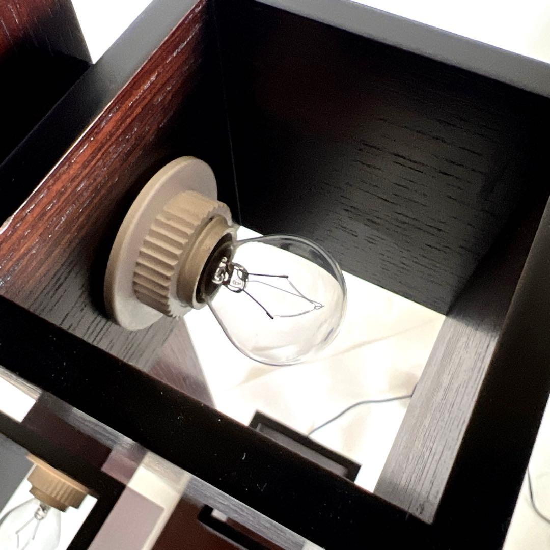 IDC大塚家具・オーク材フロアスタンド F3181LE-DB 高さ130cm