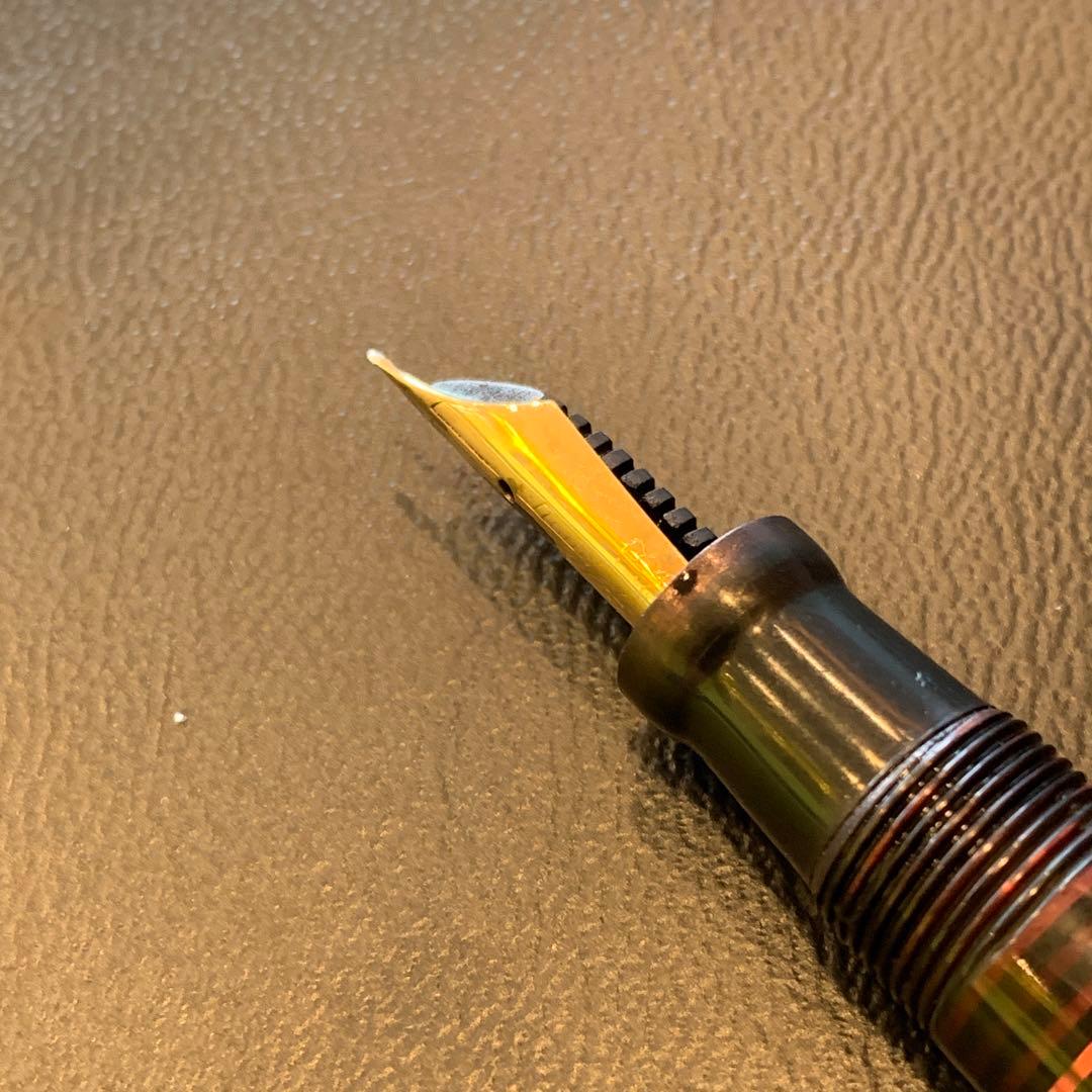 【実用可能！稼働品！】パーカー　バキューマチック　14Kニブ