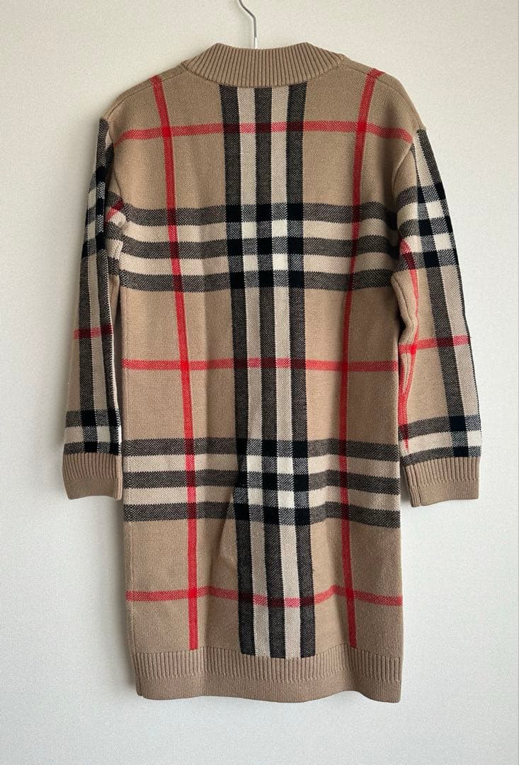 バーバリー　キッズ　ニットワンピース 8Y クリーニング済