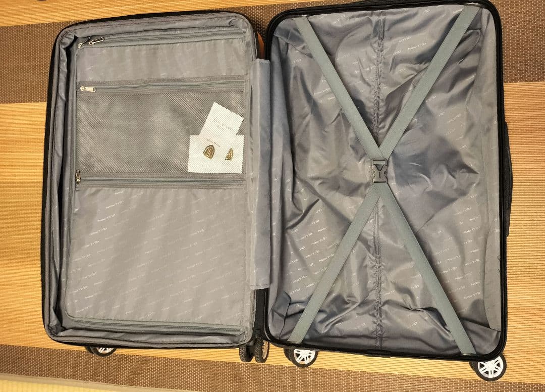 【中古】New Tripスーツケース Lサイズ：7泊以上/95Lイエロー