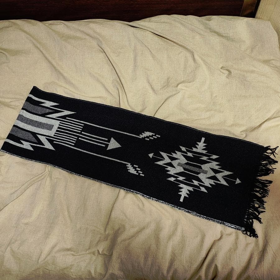 【新品】米国製 ペンドルトン ジャガードマフラー USA製