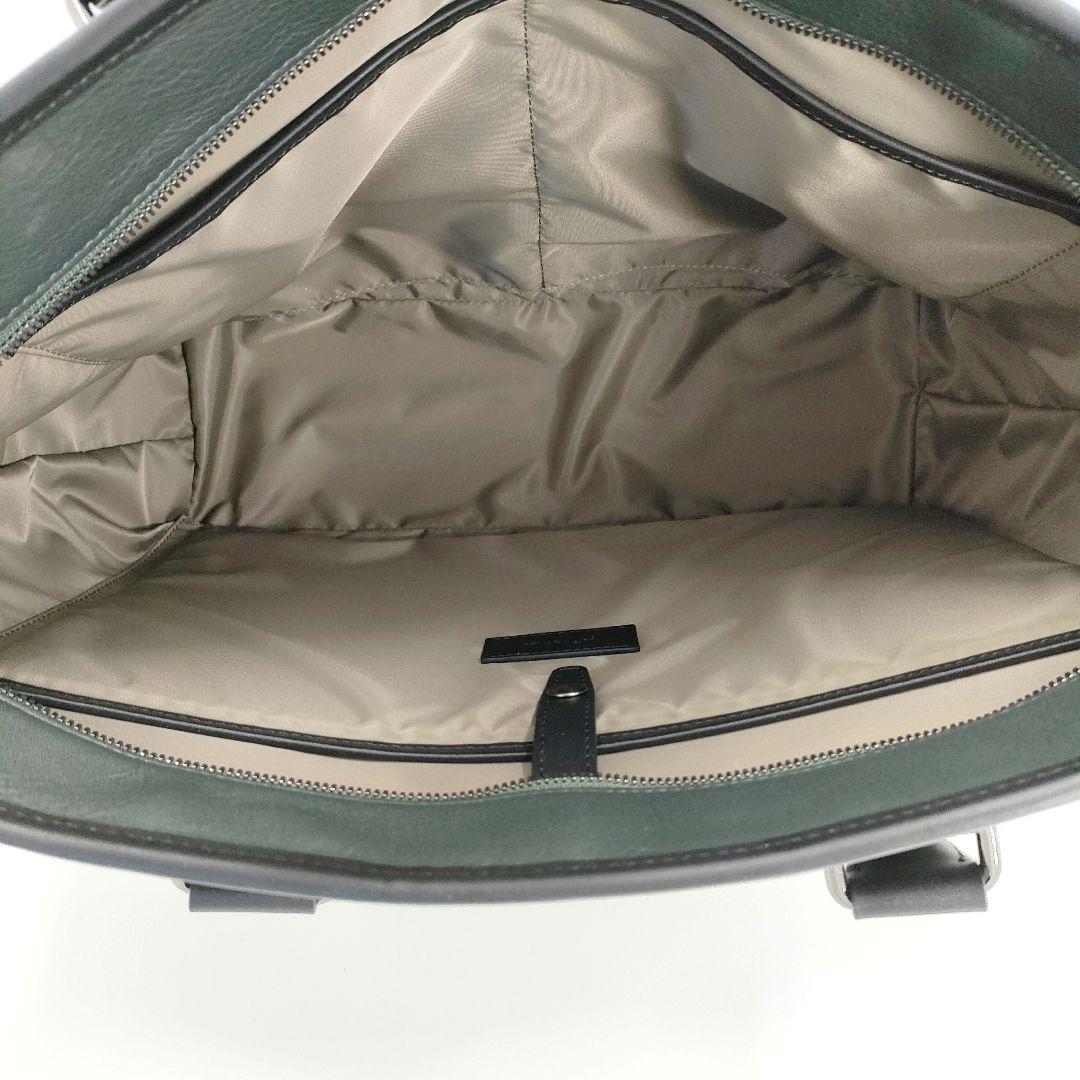 ✨️極美品✨️ソメスサドル　プランス　トートバッグ　ダークグリーン　レザー