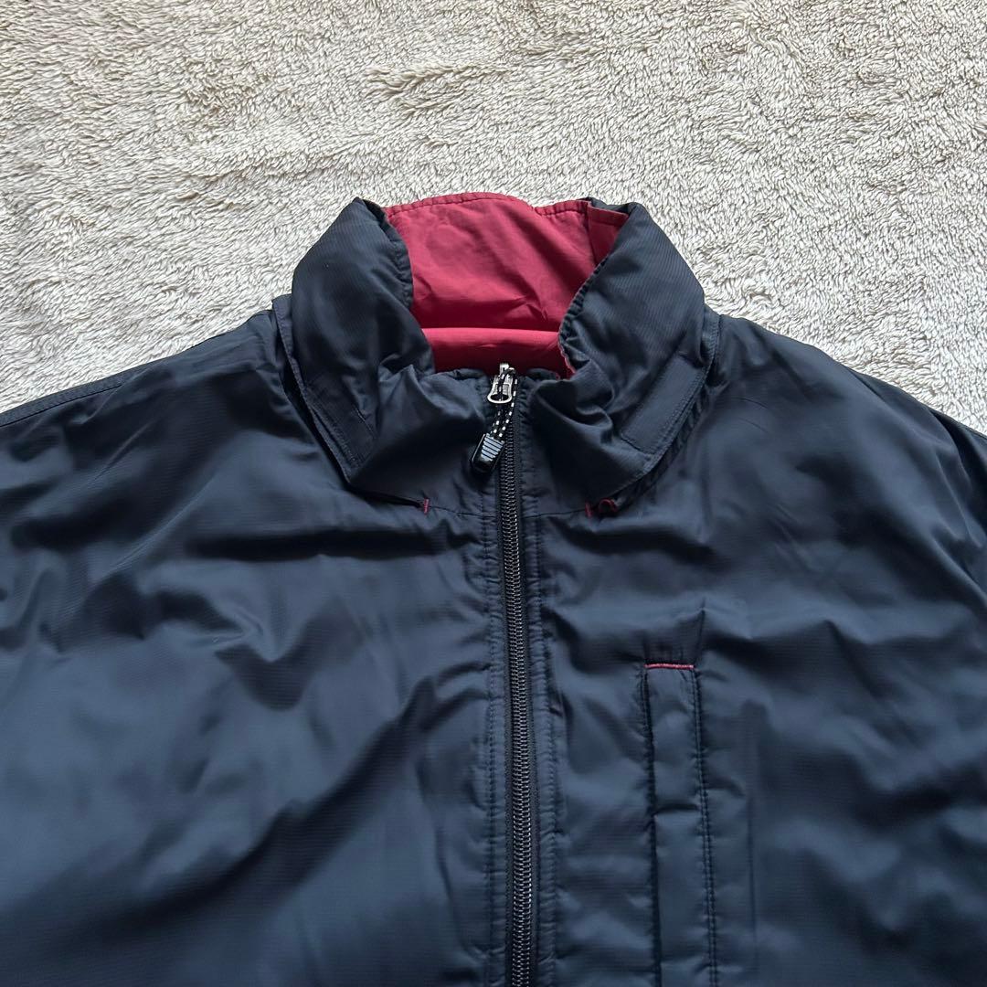 00s Eddie Bauer PRIMALOFT製中綿ジャケット リバーシブル