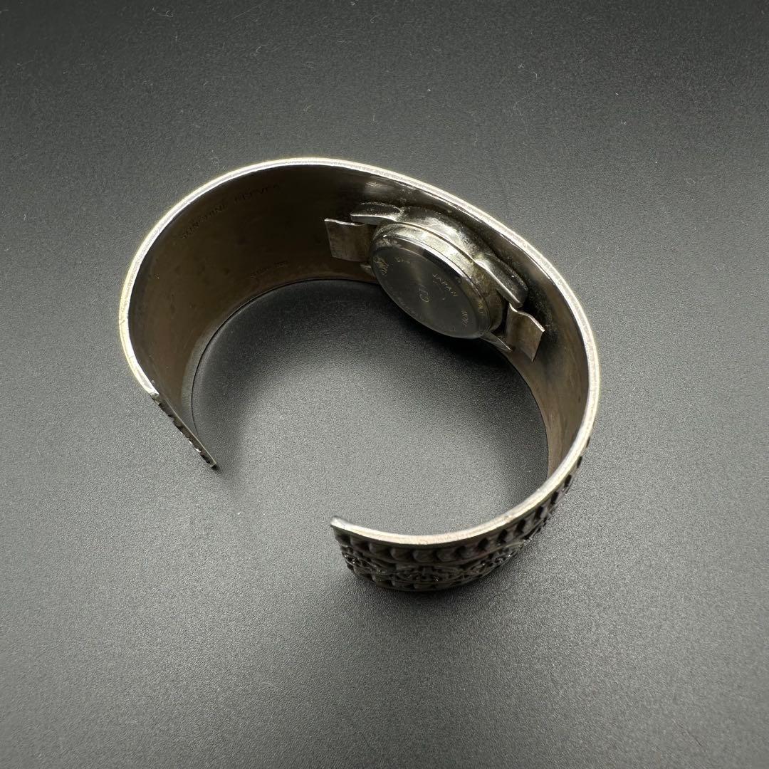 NAVAJO サンシャインリーブス スタンプワーク バングルウォッチ