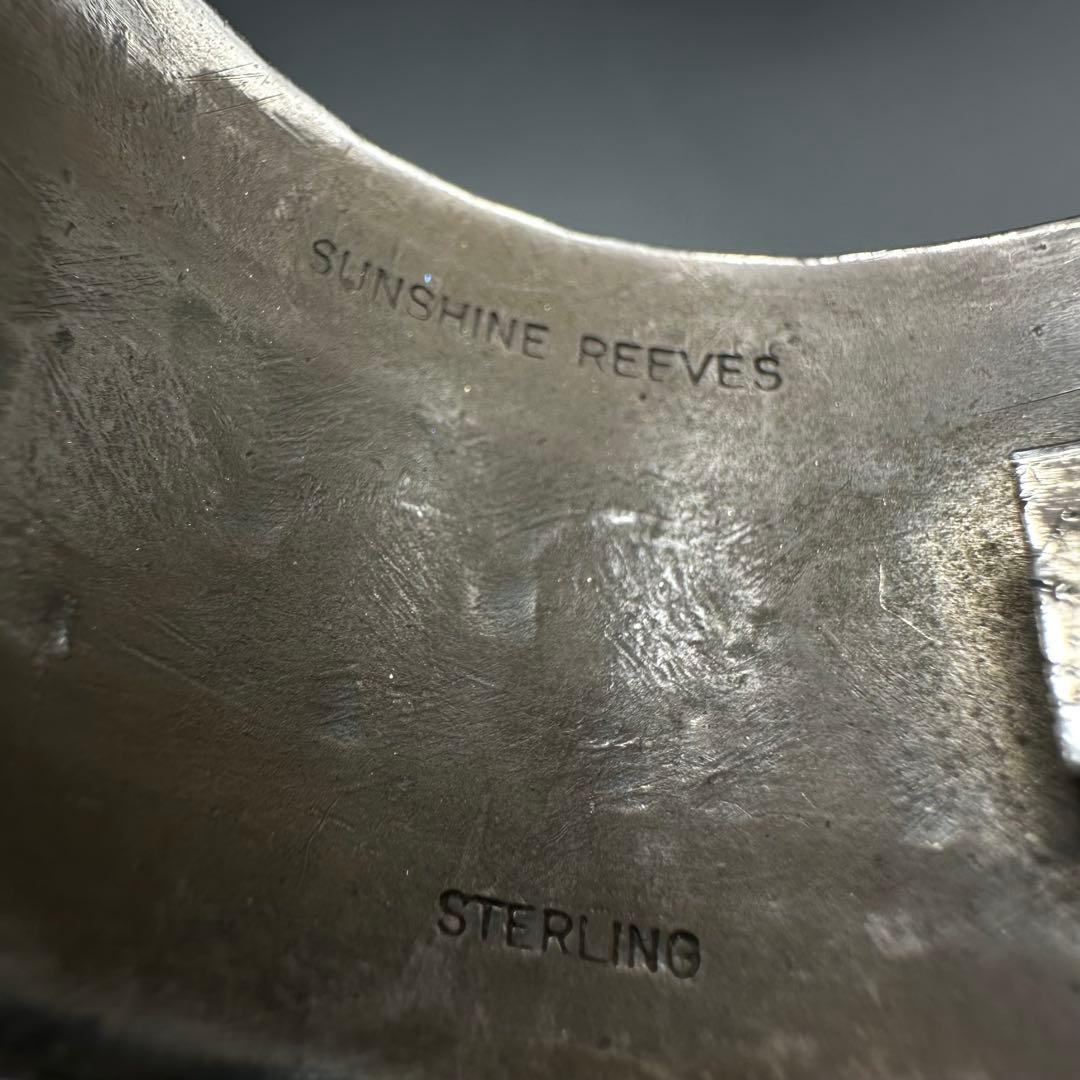 NAVAJO サンシャインリーブス スタンプワーク バングルウォッチ