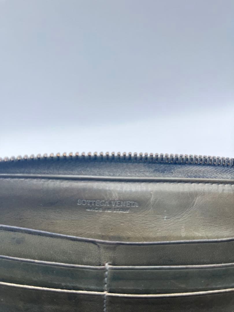 正規品✨ ボッテガヴェネタ イントレ ラウンドファスナー ジップ 801