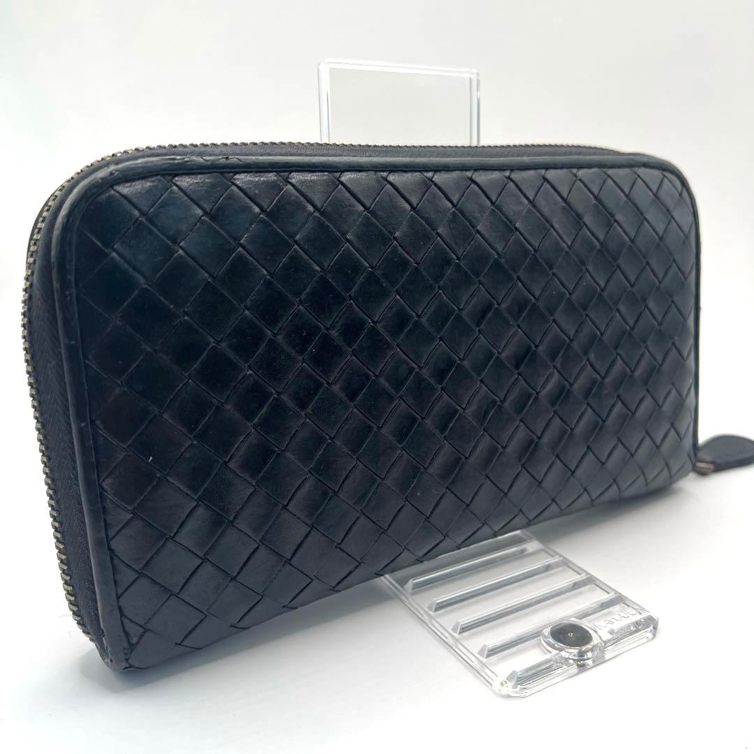 正規品✨ ボッテガヴェネタ イントレ ラウンドファスナー ジップ 801