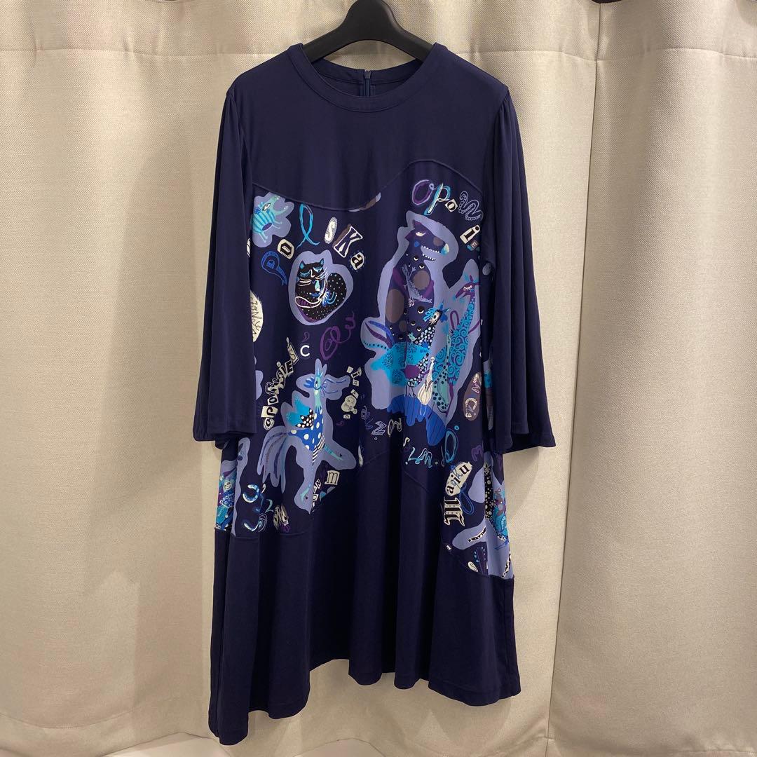 TOKUKO 1er VOL トクコプルミエヴォル ストレッチデザインワンピース